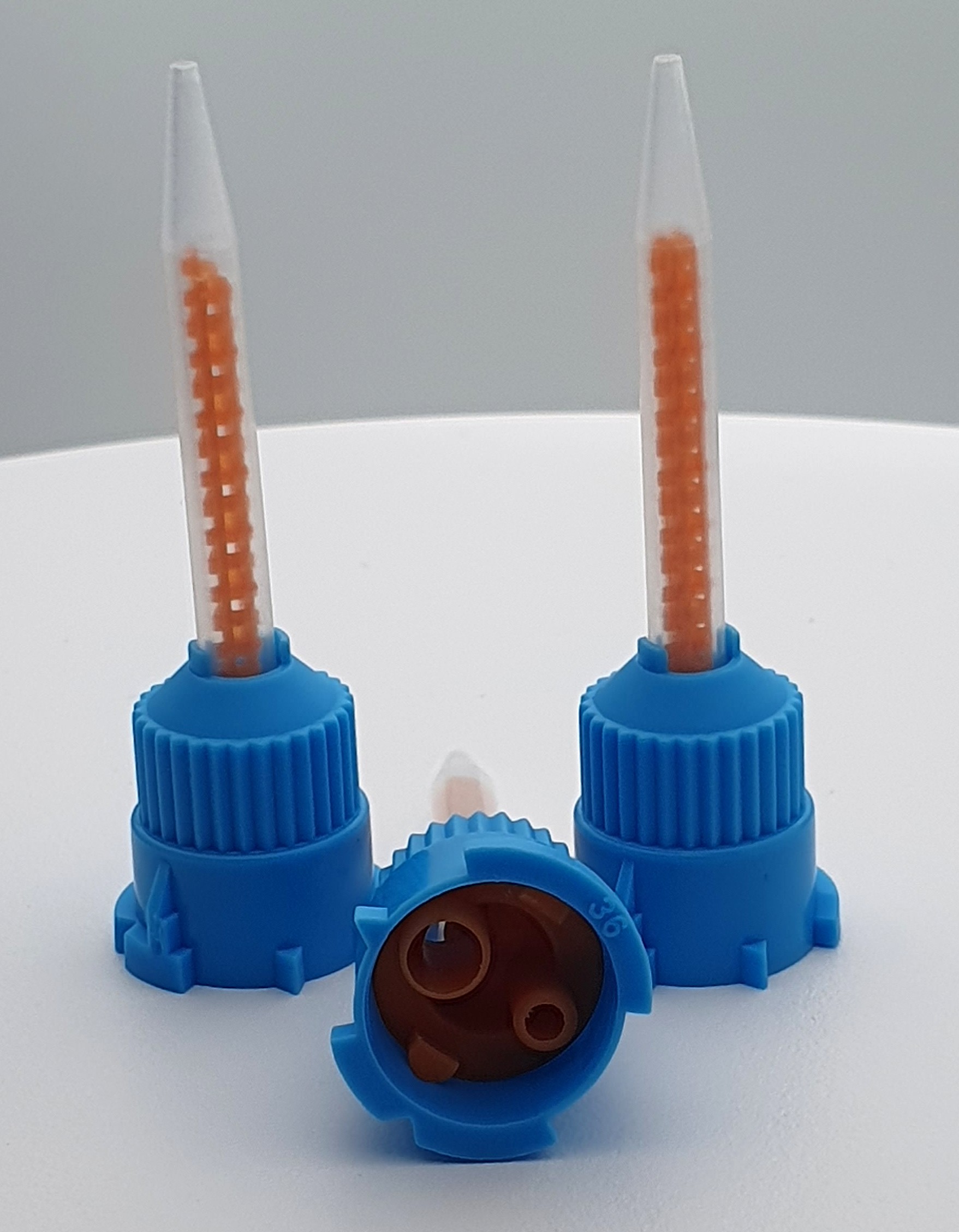 T-Mischkanüle  10:1 - Blau / Orange - Ø 4,85 mm (50 Stück)