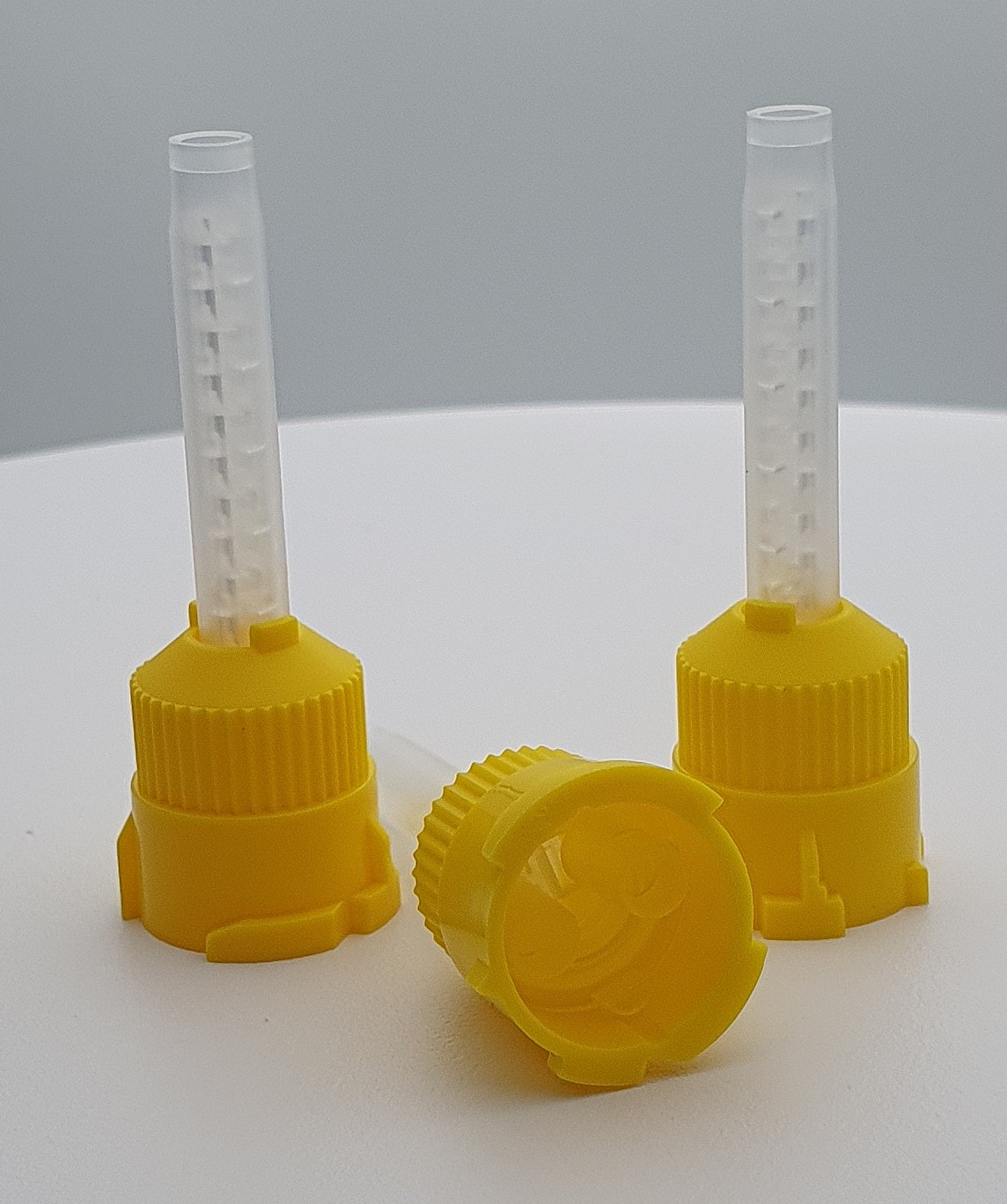 T-Mischkanüle 1:1 - Gelb / Weiss Ø 5,80 mm (50 Stück)