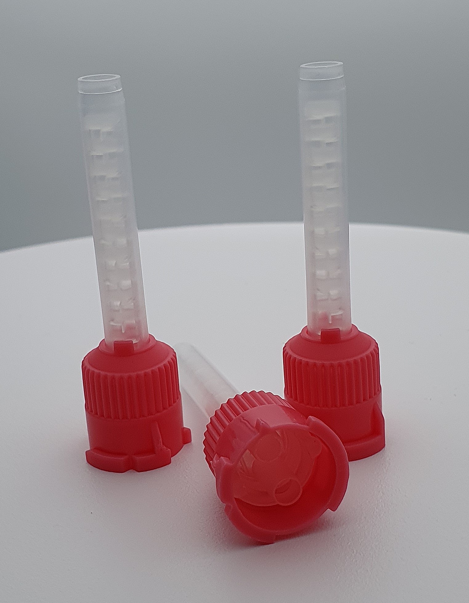 T-Mischkanüle  1:1 - Pink / Weiss  -  Ø 7,00 mm (50 Stück)